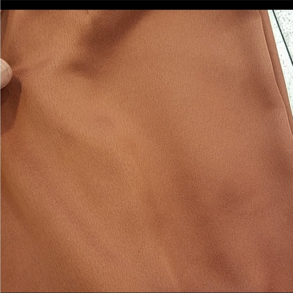 Lulus LOOK OF LUXE RUSTY ROSE SATIN jumpsuit - Picture 5 of 9
